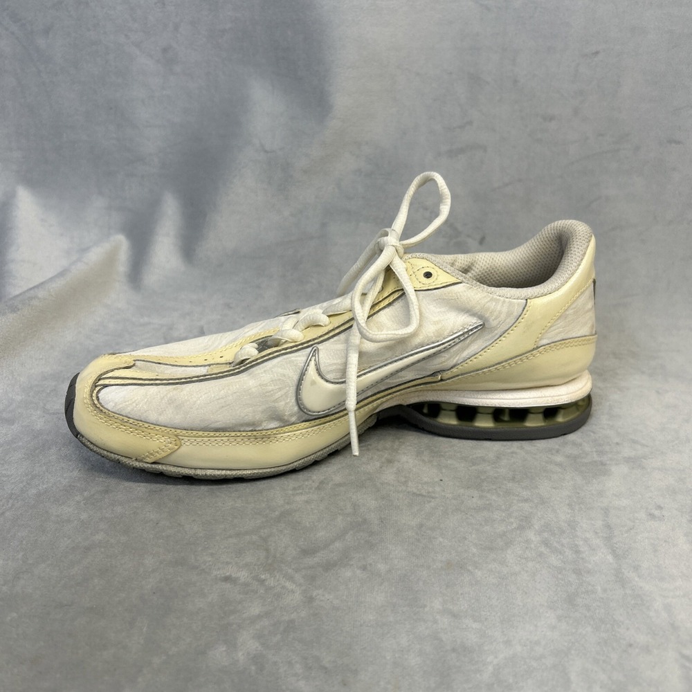 Nike Reax Revolution Running Shoes Womens Size 7.5 333767-111 White Gray Sneaker - Picture 15 of 16